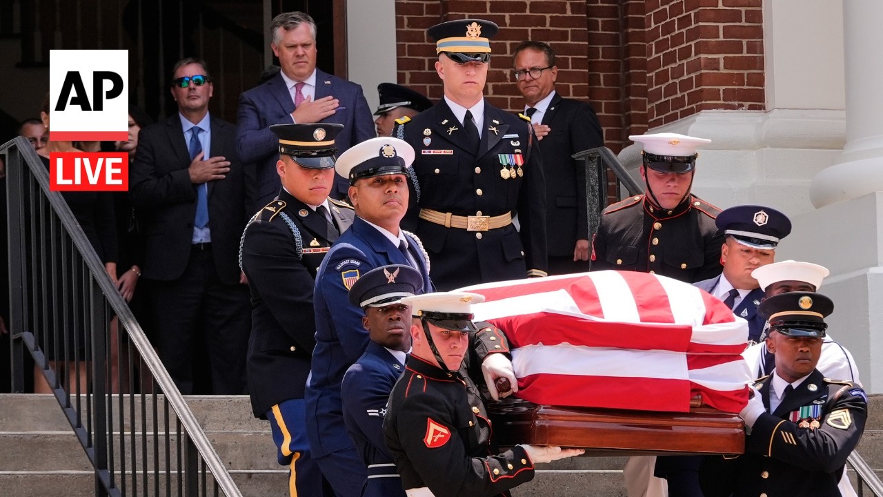LIVE: Lindsey Graham funeral procession in South Carolina (FULL)