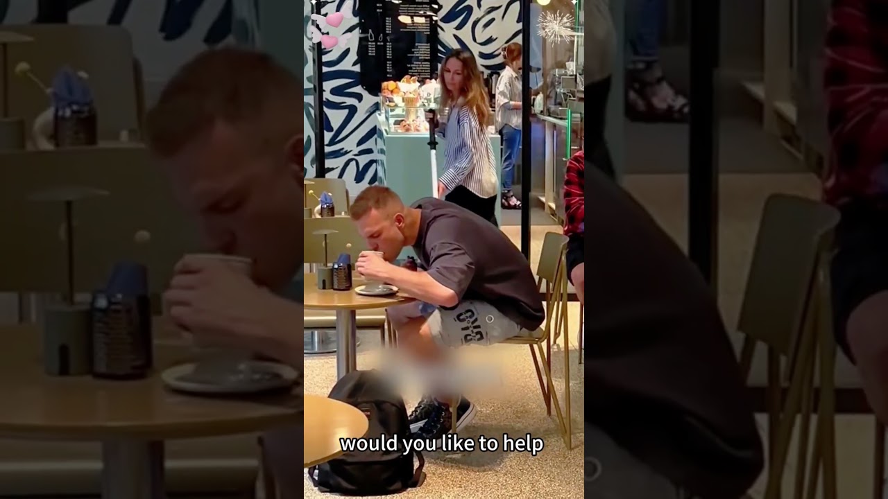 Social experiment#experiment #social #usaus #fyp #wholesome #kindness #humanity