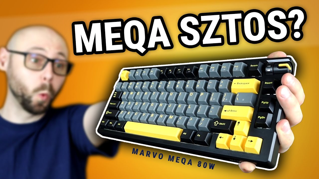 Klawiatura mechaniczna Marvo Meqa 80W (KG958W) – Recenzja