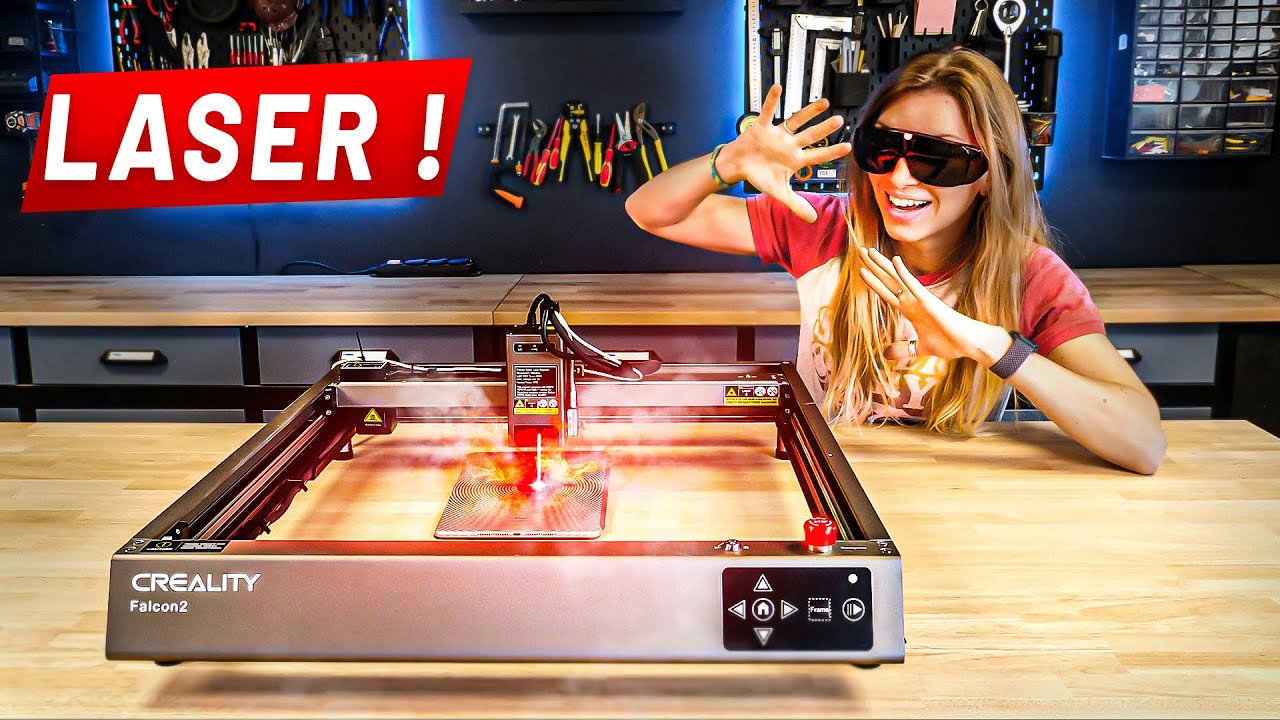 Un laser ultra puissant de 22W ? Bien ou pas ? Creality Falcon 2