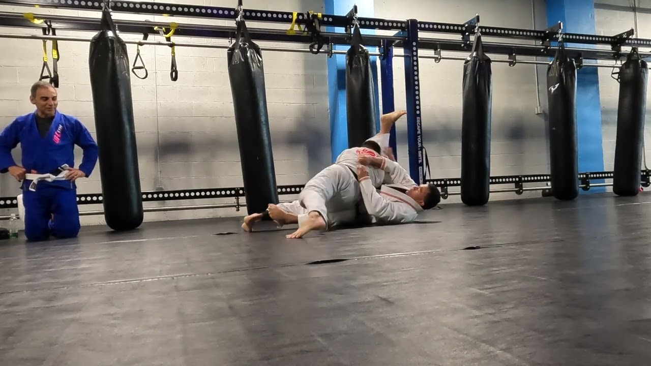 Grappling with my cousin Franky