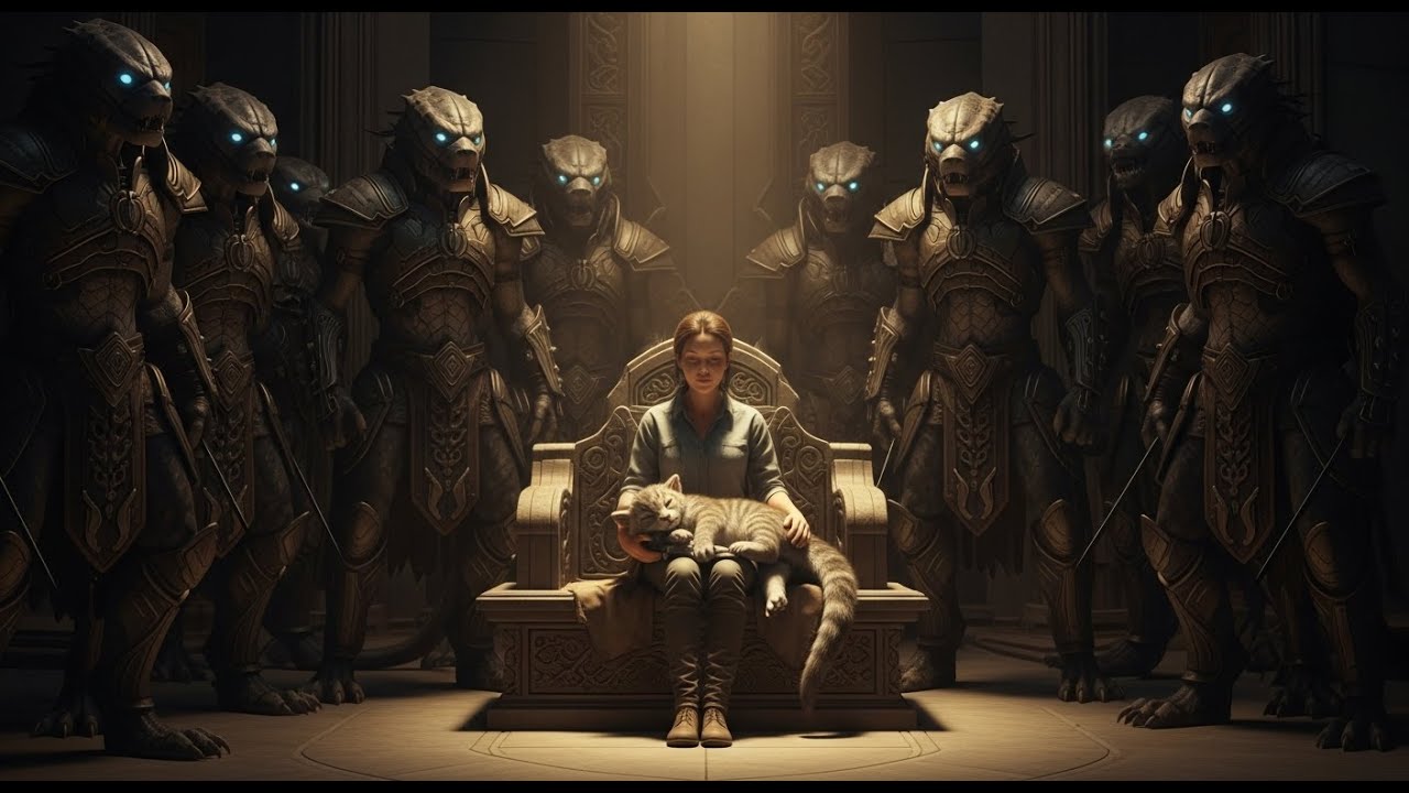 One Cub Fell Asleep in Her Lap, The Room Full of Predators Went Silent — “She Has Been Chosen”