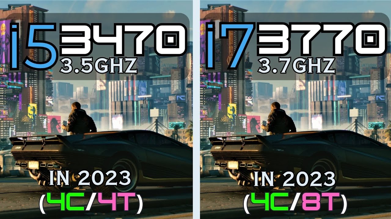 i5 3470 vs i7 3770 Tested in 12 Games | 1080p