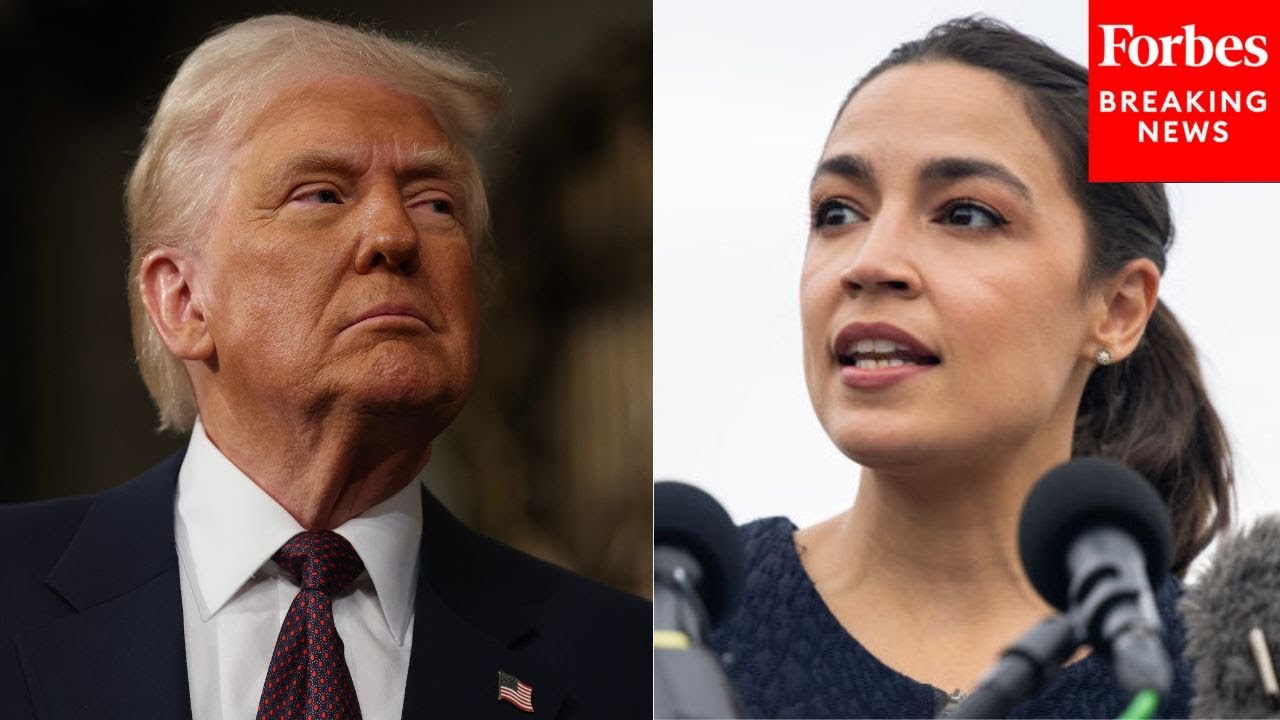 'Donald Trump Is A Criminal': AOC Slams Trump During 'Fight The Oligarchy' California Rally