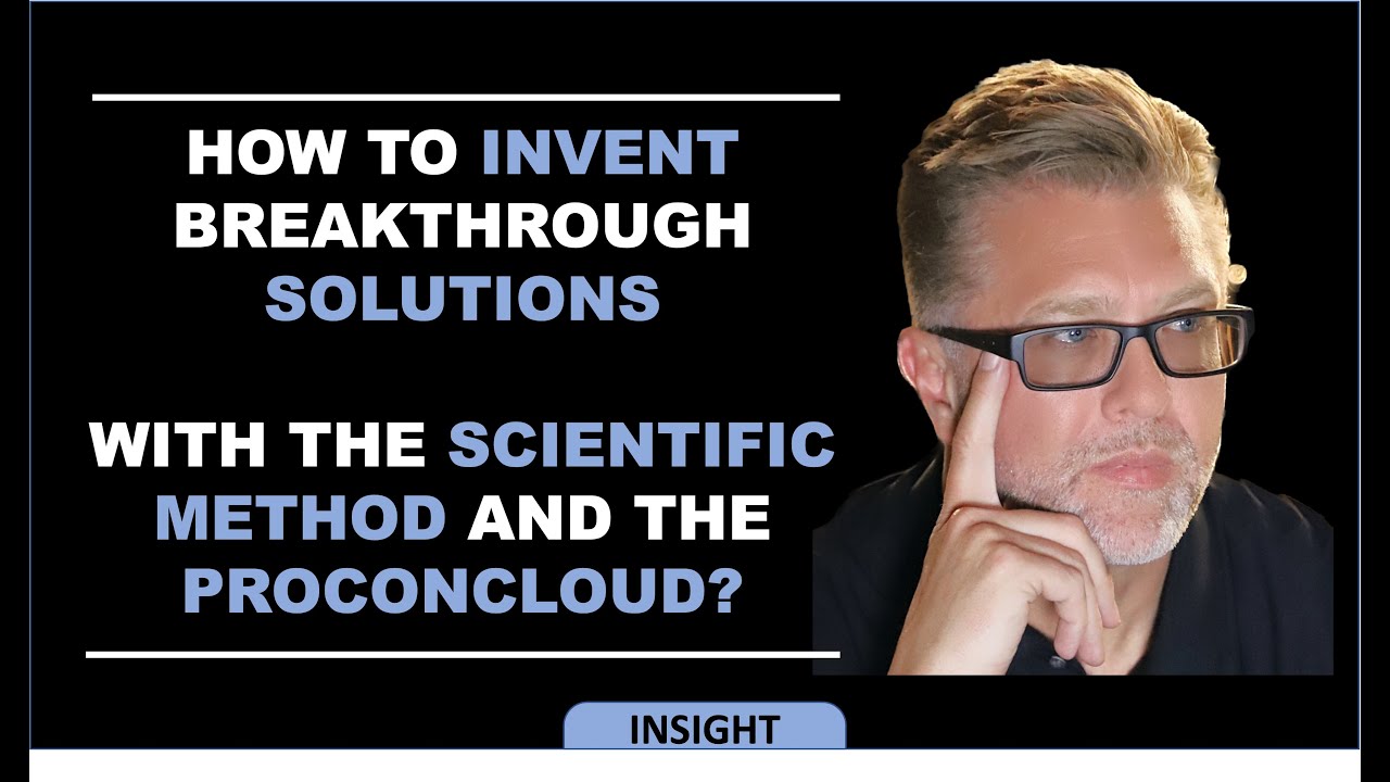How to create breakthrough ideas in any industry by resolving conflicts (evaporating dark clouds)