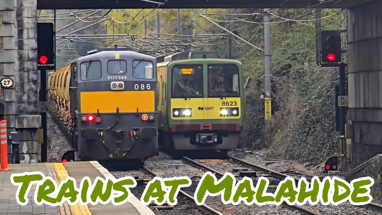 Trains at Malahide: 28/10/25