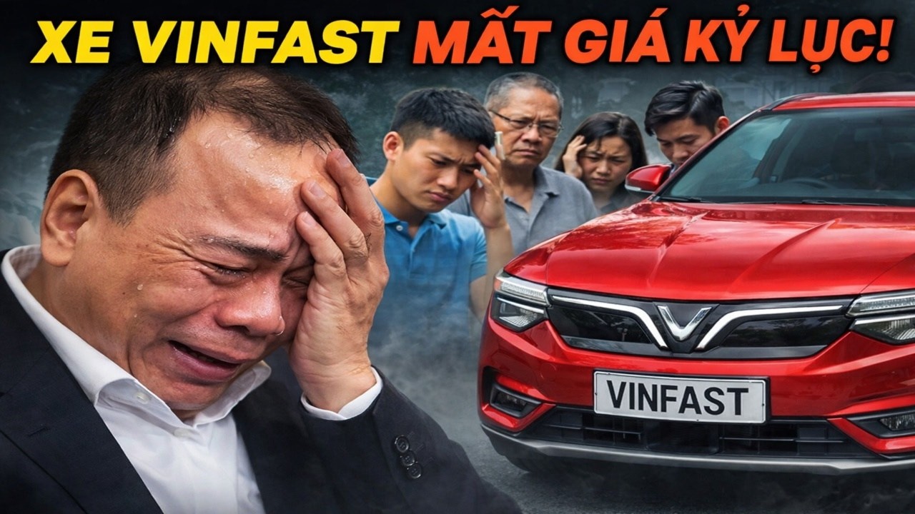 Xe VinFast Mất Giá Kỷ Lục: Xe Điện Việt Mất Giá Nhanh Chưa Từng Thấy!