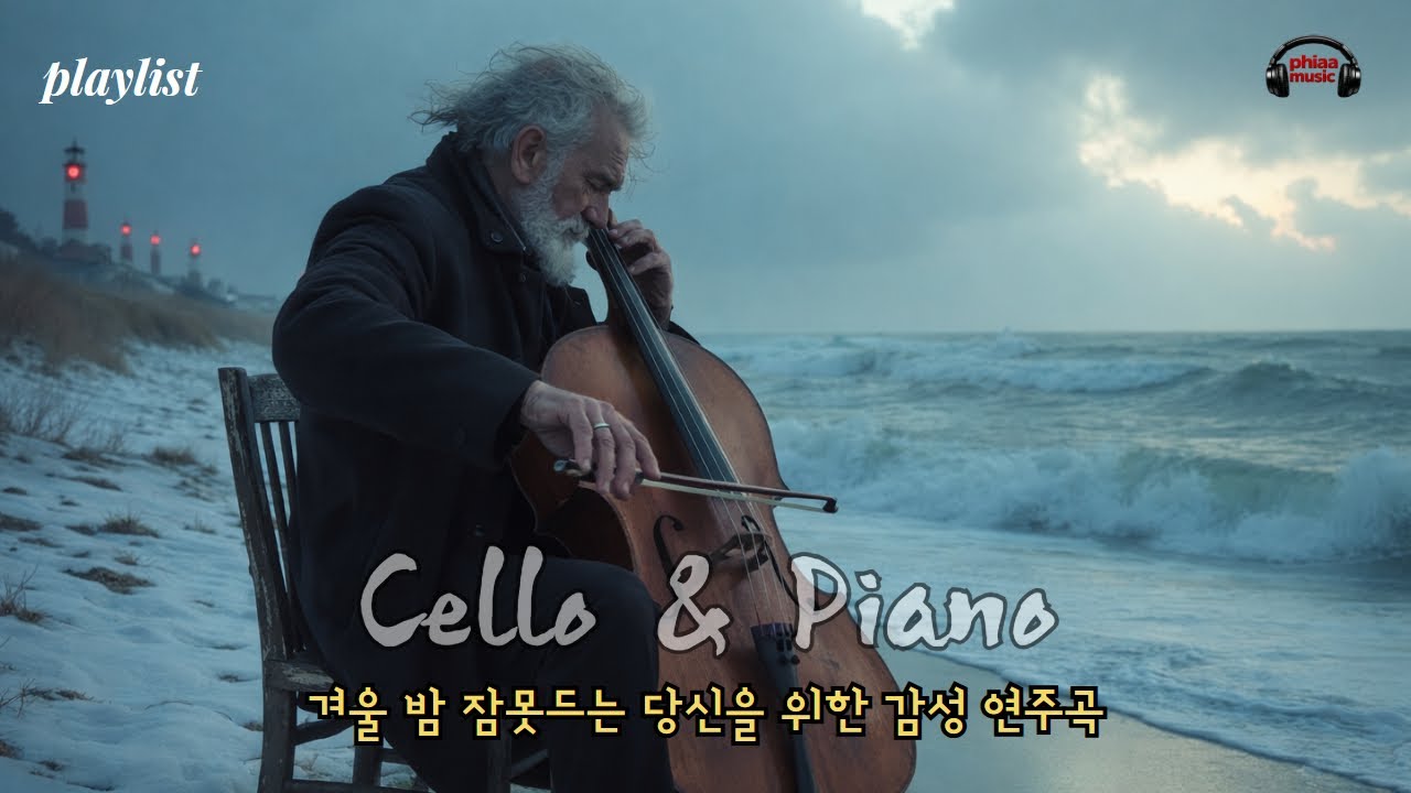 겨울 밤 잠 못 이루는 당신을 위한 감성 연주곡. 🍀🎻An emotional instrumental piece for your sleepless winter nights