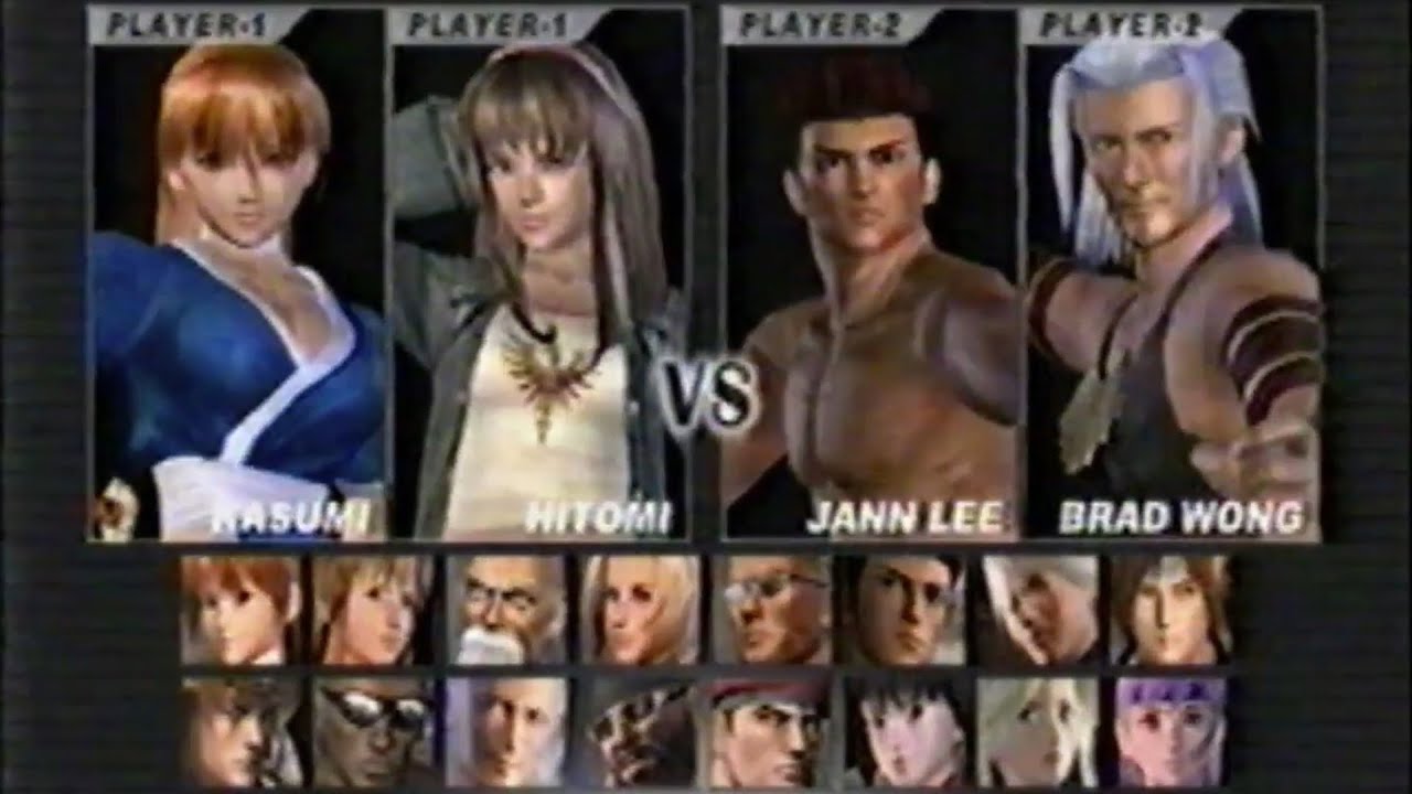 First Time Playing DOA3 [2003 VHS Footage!]