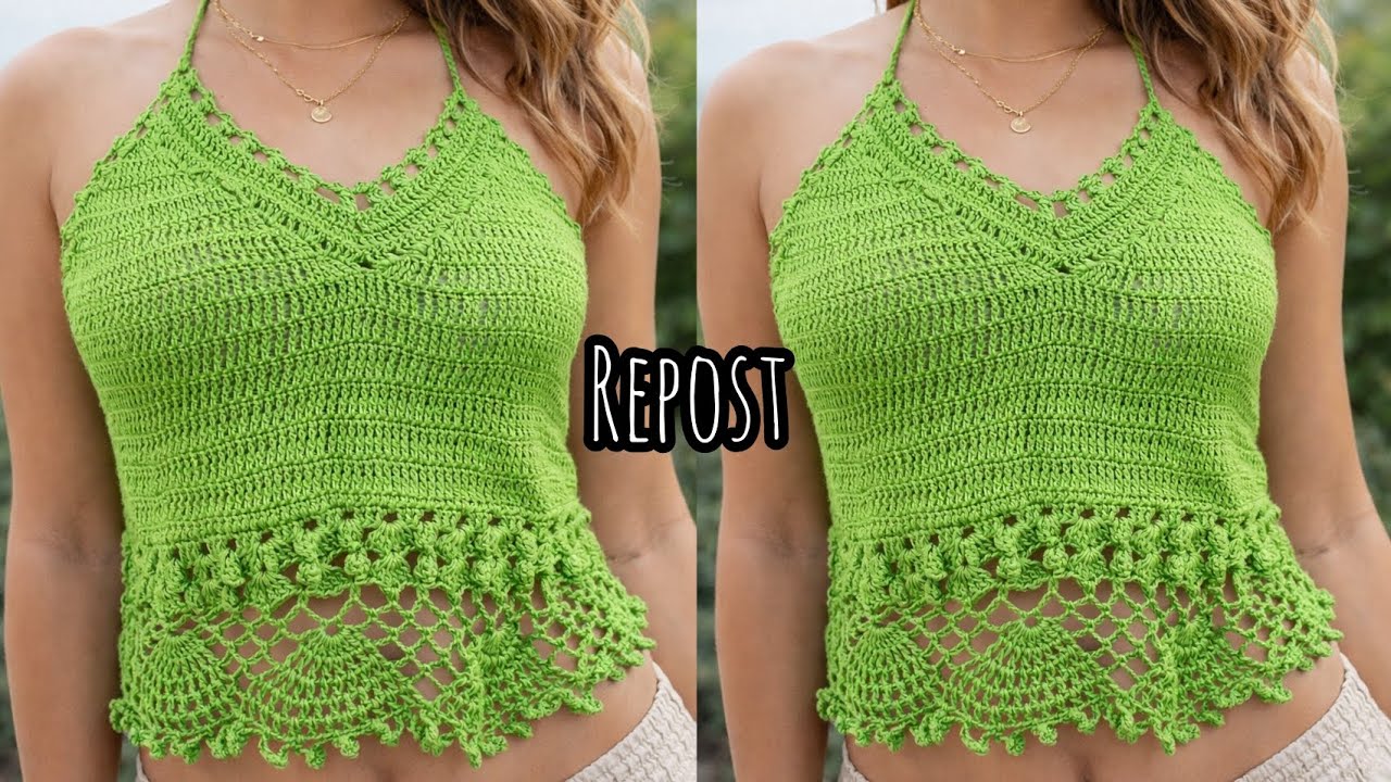 ✂️ Blusa de Crochê Passo a Passo Completo 