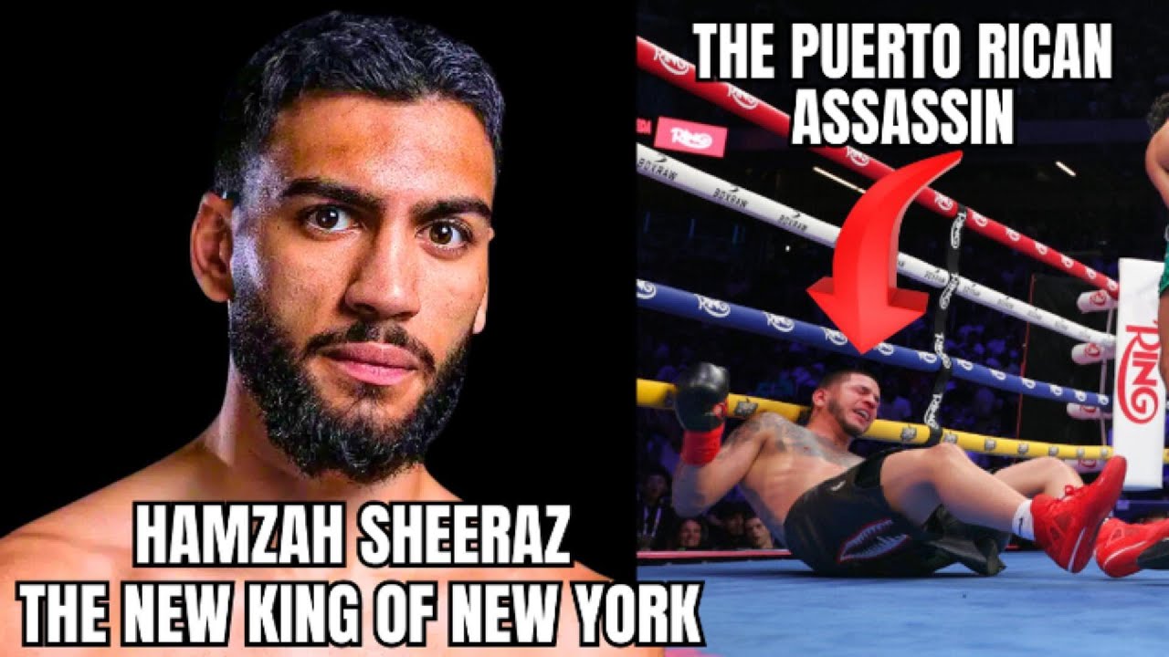 Hamzah Sheeraz DESTROYS the Puerto Rican Assassin Edgar Berlanga by Knockout