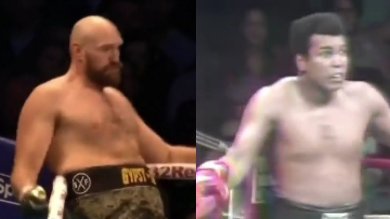 Tyson Fury tries the Ali 