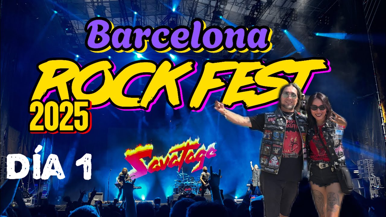 BARCELONA ROCK FEST 2025  Día 1 Experiencia