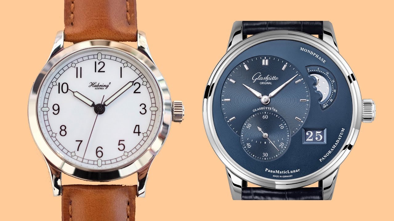 Most Underrated Watch Brands: Habring and Glashütte Original // RANT&H