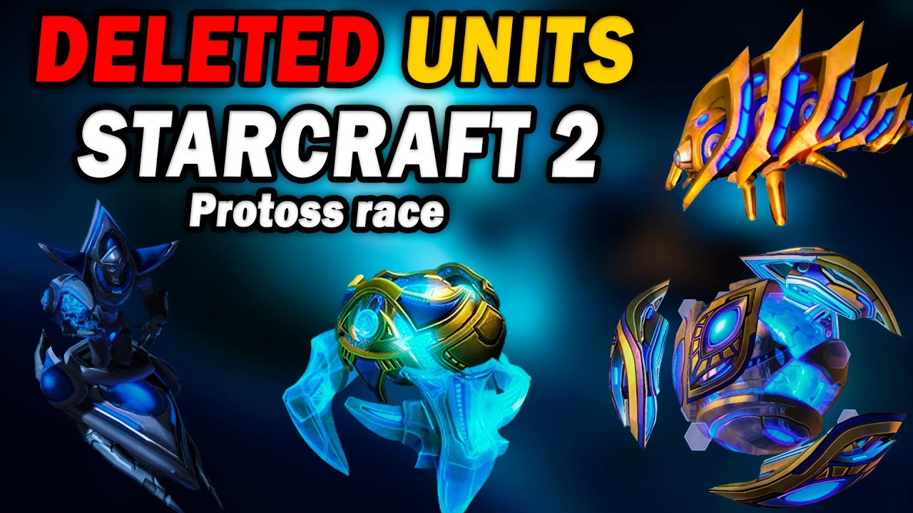 УДАЛЕННЫЕ ЮНИТЫ ПРОТОССОВ из StarCraft 2 — от Разбойника до Охотника за душами