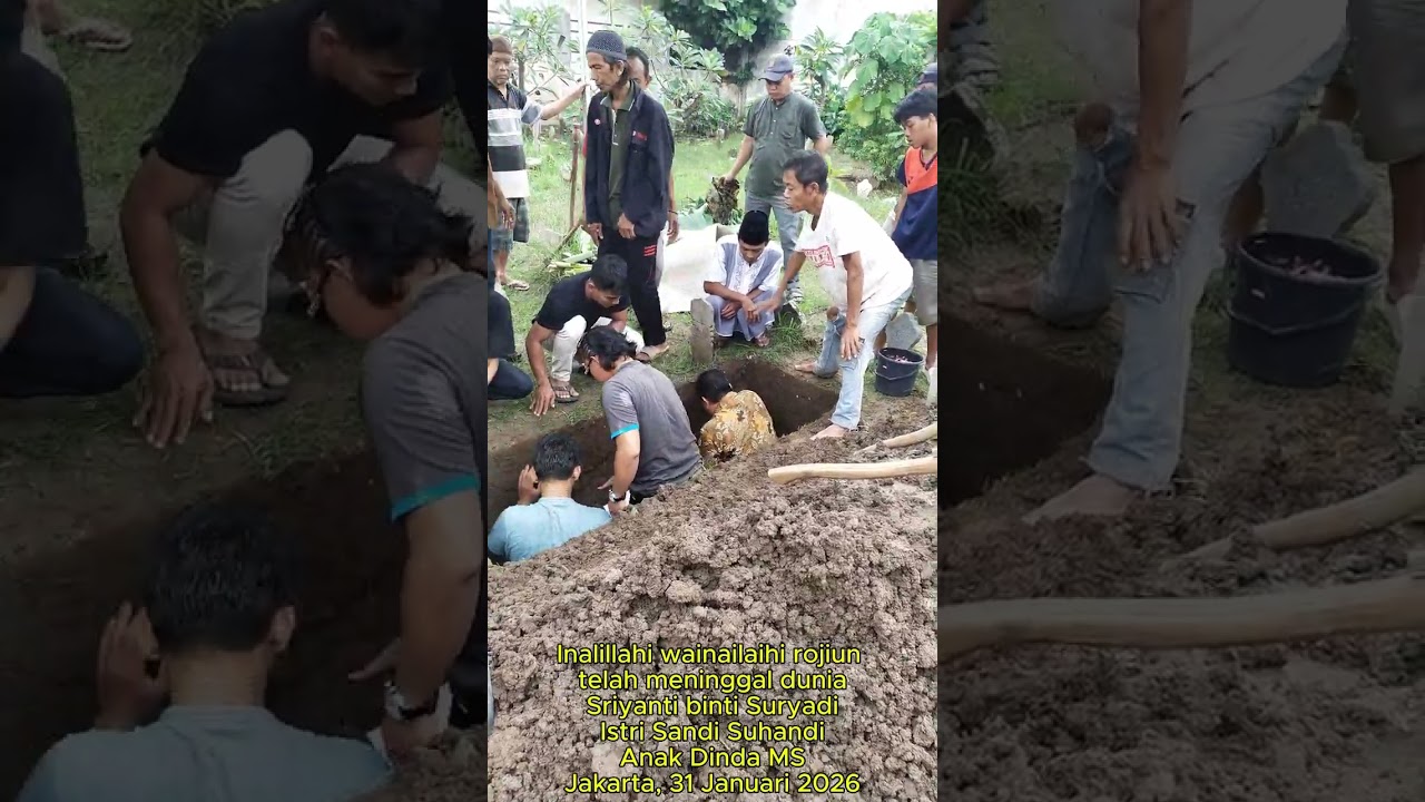 Prosesi Pemakaman Alm Sriyanti
