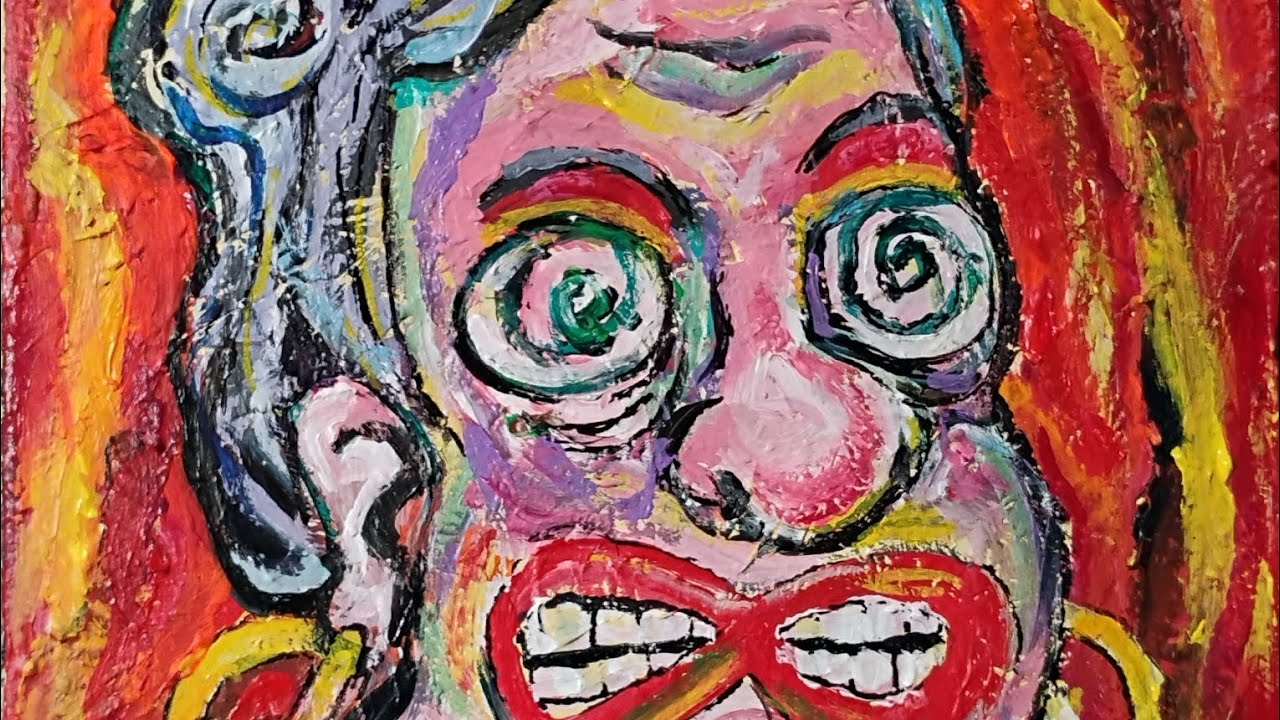 Grammy #shortsvideo #timelapsepainting #cartoonportrait #painting #lowbrowart