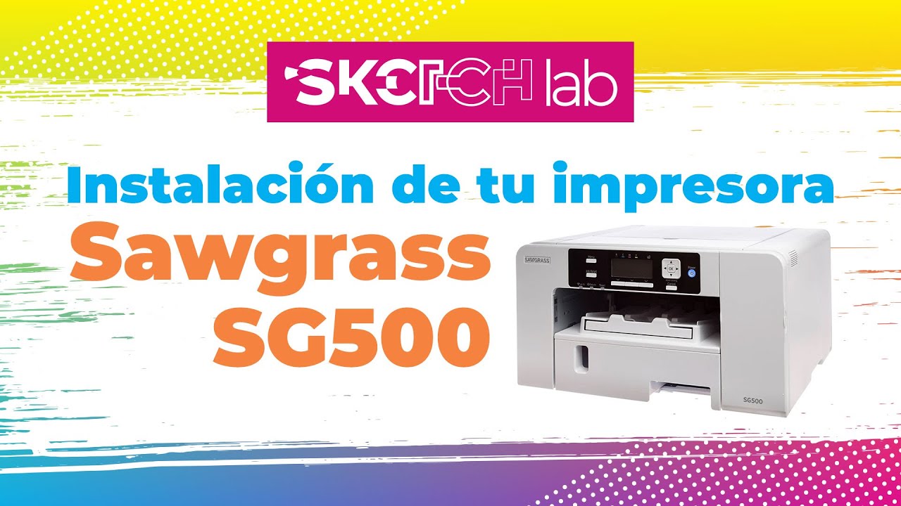 Instalación impresora Sawgrass | Conectar la computadora con el printer
