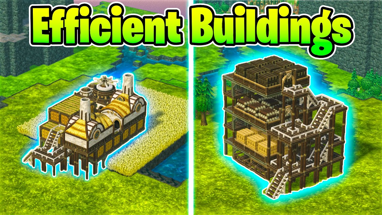 Efficient Buildings Timberborn Update 6