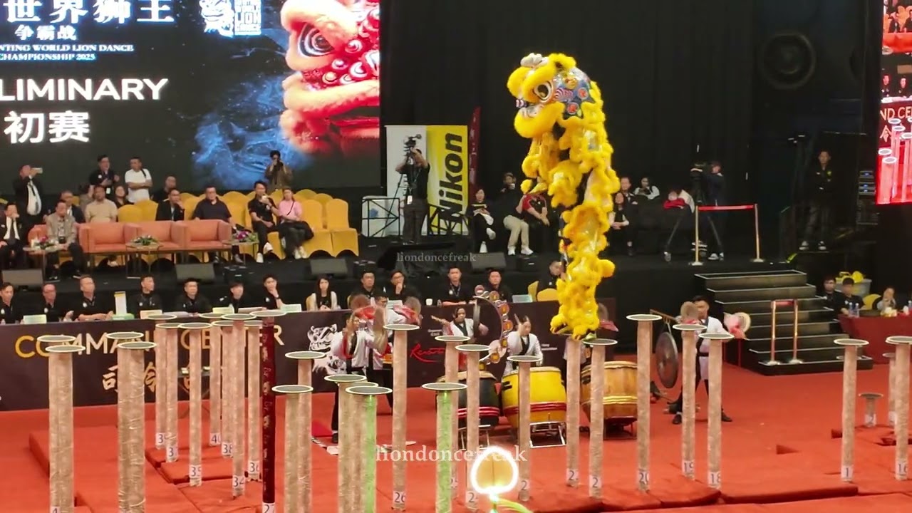 [4K]  Genting 2025 - Day 1 - Kong Ha Hong Lion Dance 印尼广肇江夏堂龙狮团