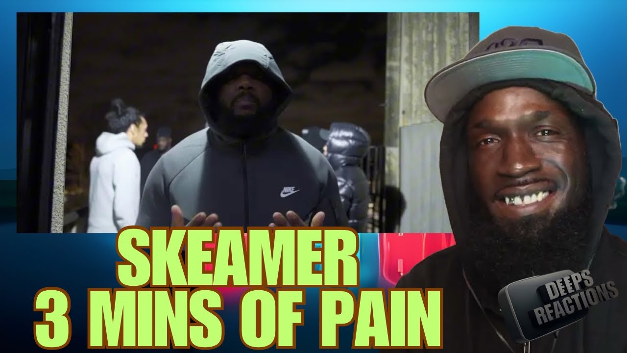 SKEAMER - 3 MINS OF PAIN | OFFICIAL VIDEO | DEEPSSPEAKS (REACTION)