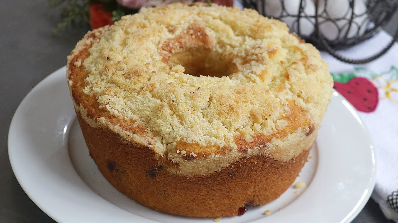 FICOU INCRÍVEL! MISTUREI COALHADA E GOIABADA E FIZ ESSE BOLO SIMPLES, FÁCIL E FOFINHO! CUCA RÁPIDA