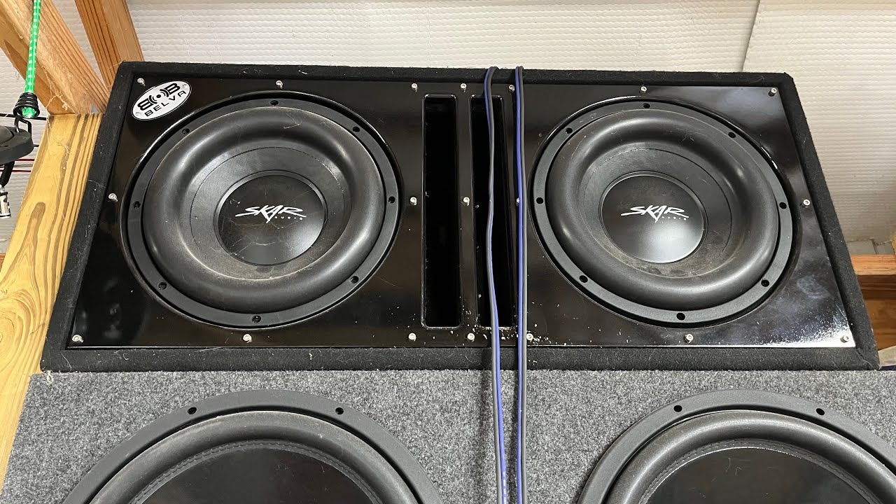 Let’s hear it…Recoil RED1200.1 on (2) 12” Skar SDRs