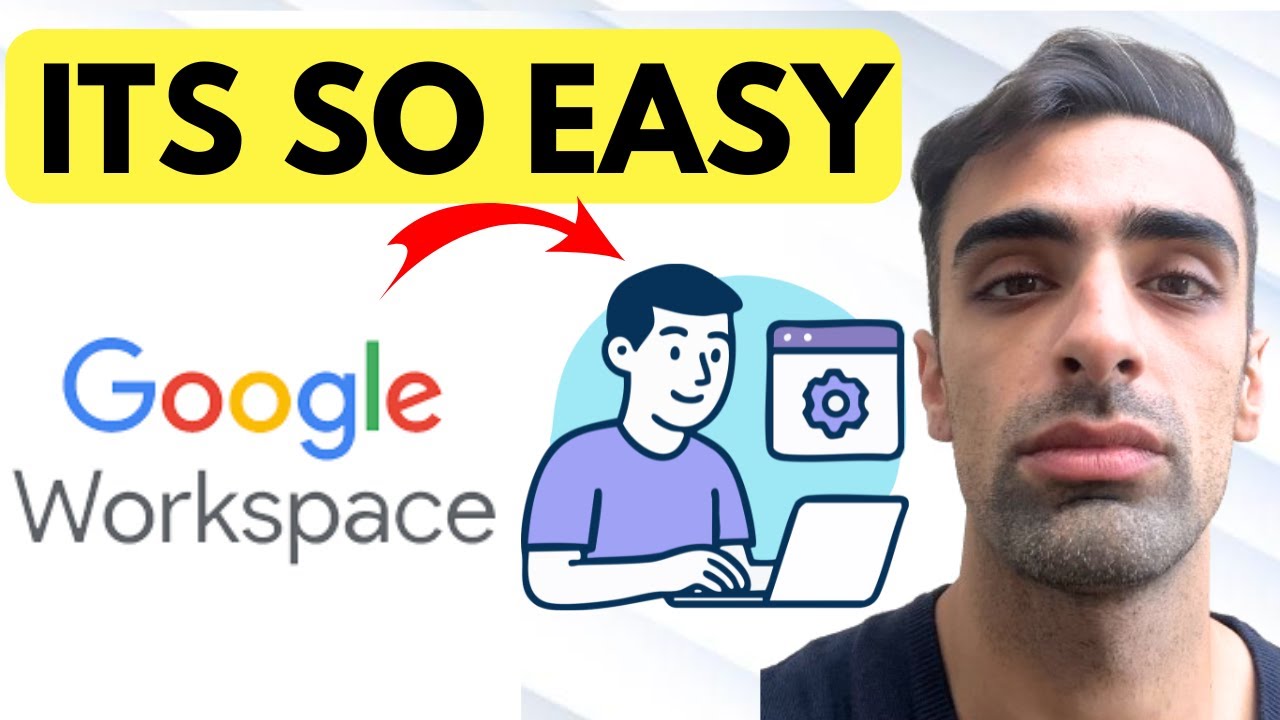Как настроить Google Workspace за 3 минуты! (Настройка домена и электронной почты)