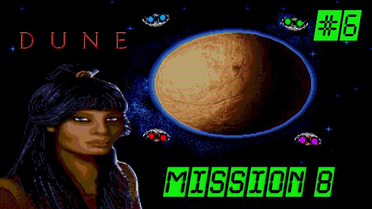 Dune Fun Mod | Sega | Mednafen | RetroArch | ПК | Version 19 | Дом Фременов | 8 миссия