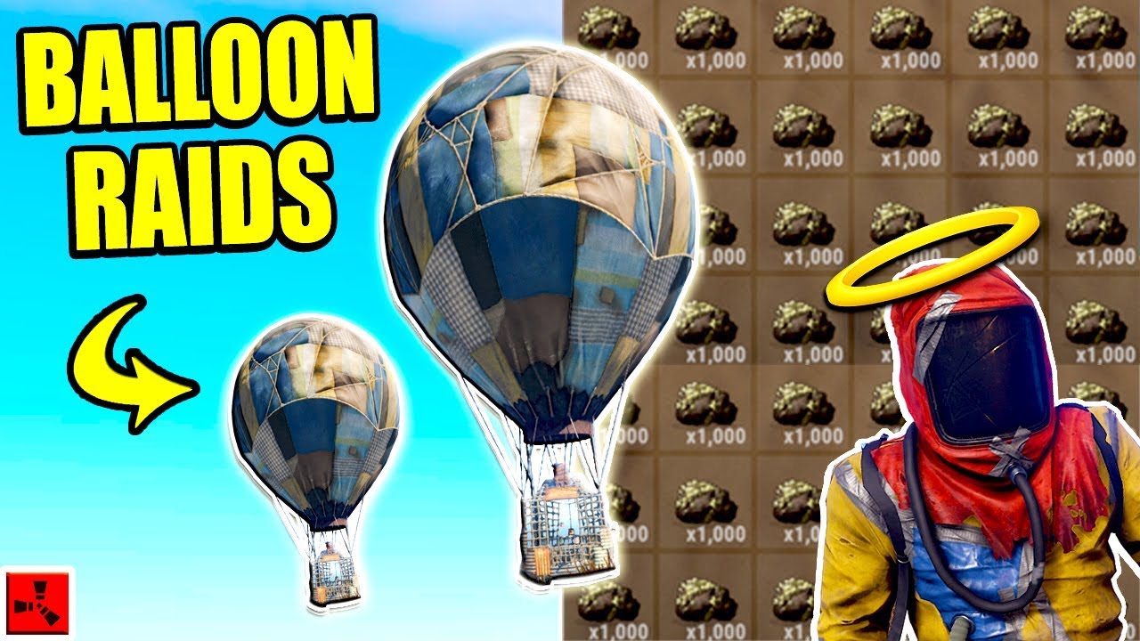 RICH BALLOON RAID + SULFUR JACKPOT - Flame Raiding Roleplayers for PROFIT - Vanilla (Rust PvP Raids)