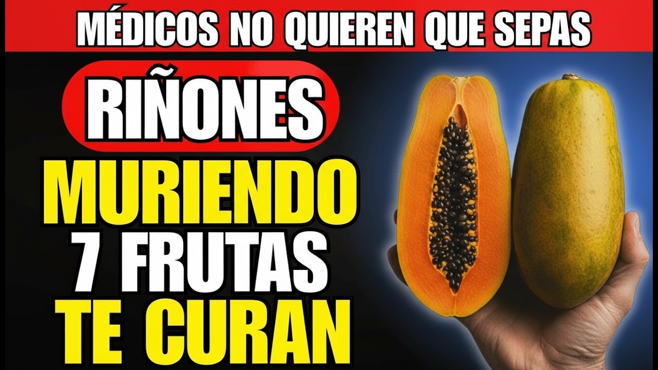7 Frutas para Comer de Noche que Sanan Tus Riñones Rápido