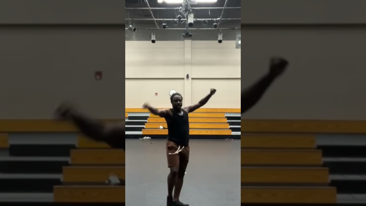 Dancing audition for newsies