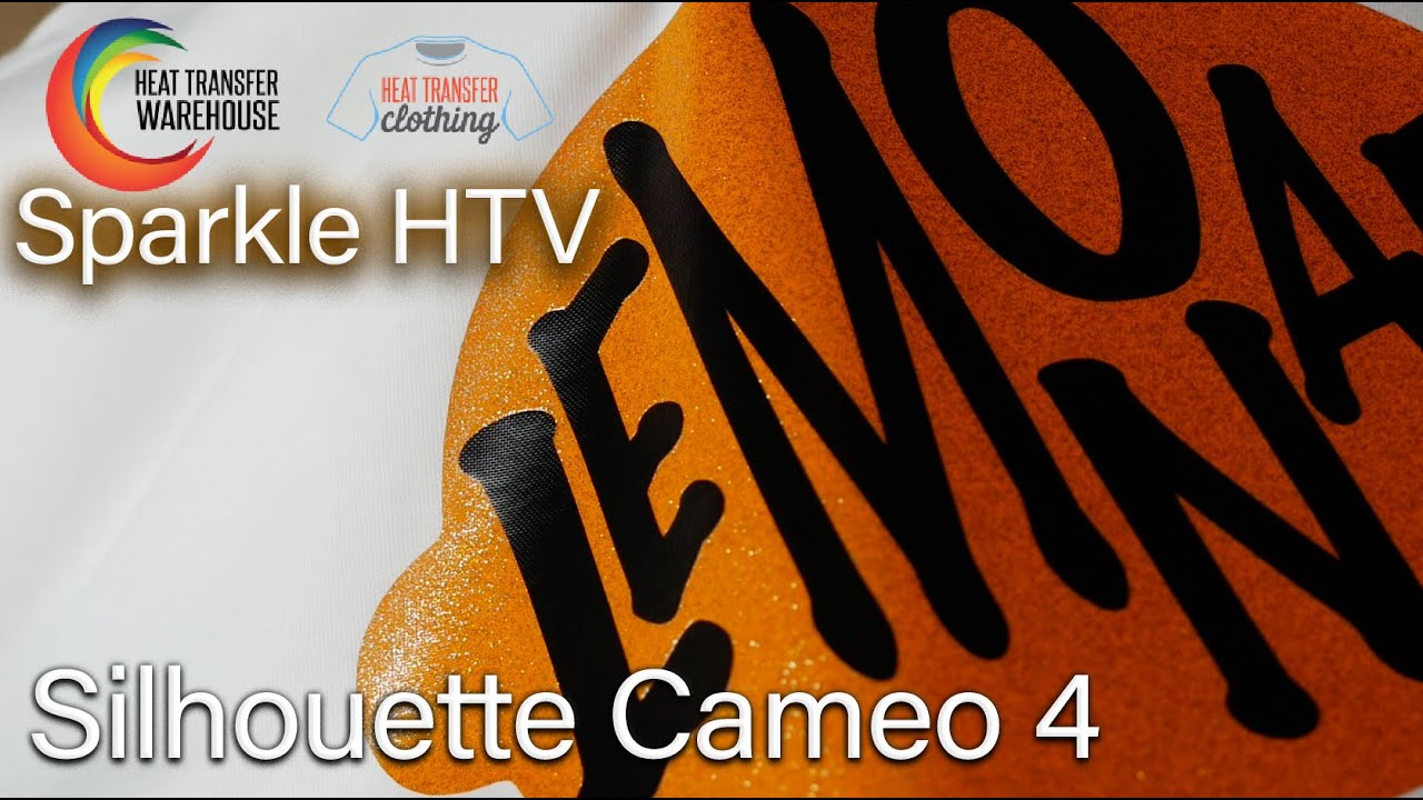Silhouette Cameo 4 | Sparkle HTV Heat Transfer Warehouse