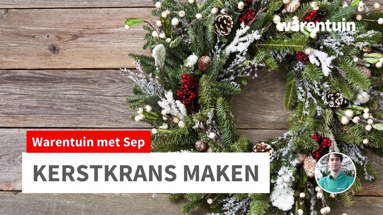 Hoe maak ik een kerstkrans?