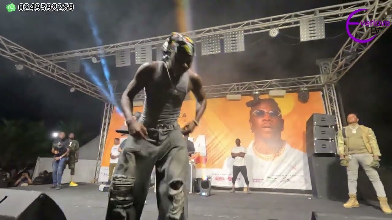Stonebwoy at Vodza Ecotourism Initiative Easter Regatta