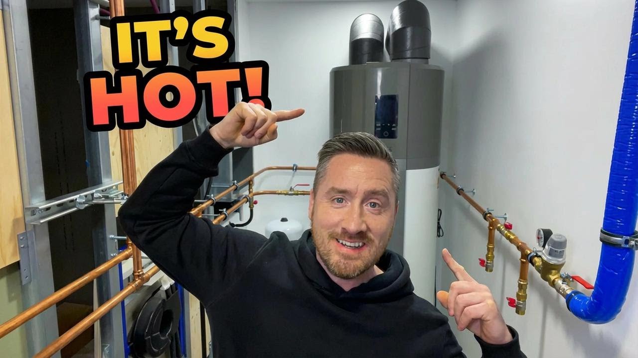 Installing a Heat Pump Water Heater! (Bathroom Renovation Ep. 26)