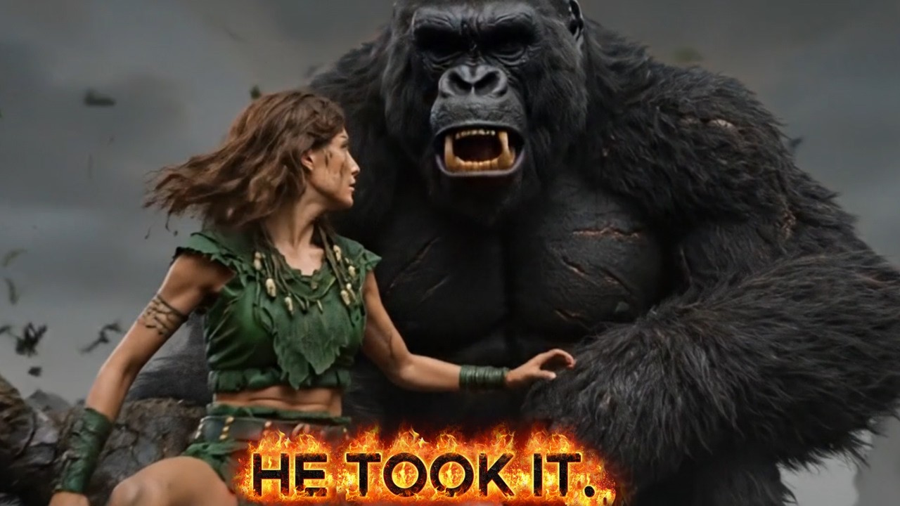 King Kong Shielded Her Without a Sound — No One Moved