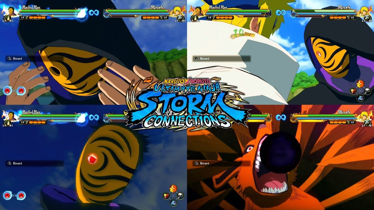 Naruto Storm Connections - Masked Man Complete Moveset
