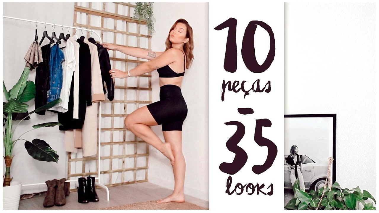 35 LOOKS COM APENAS 10 PEÇAS *não vais voltar a dizer que não tens roupa*| Inês Rochinha