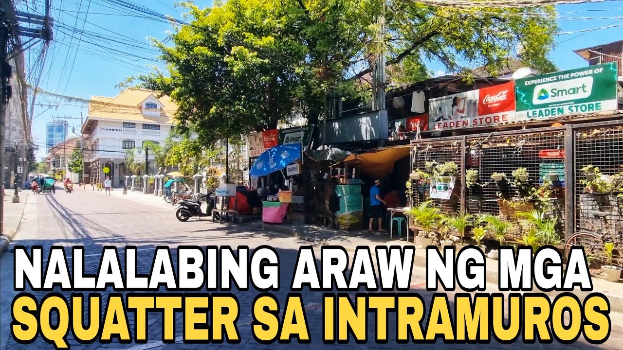 SQUATTERS SA INTRAMUROS MATATANGGAL NA