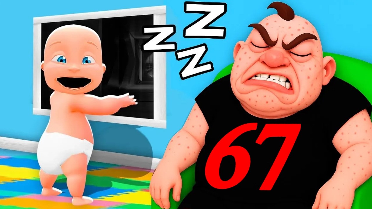 Baby Escapes 67 BULLY in ROBLOX!