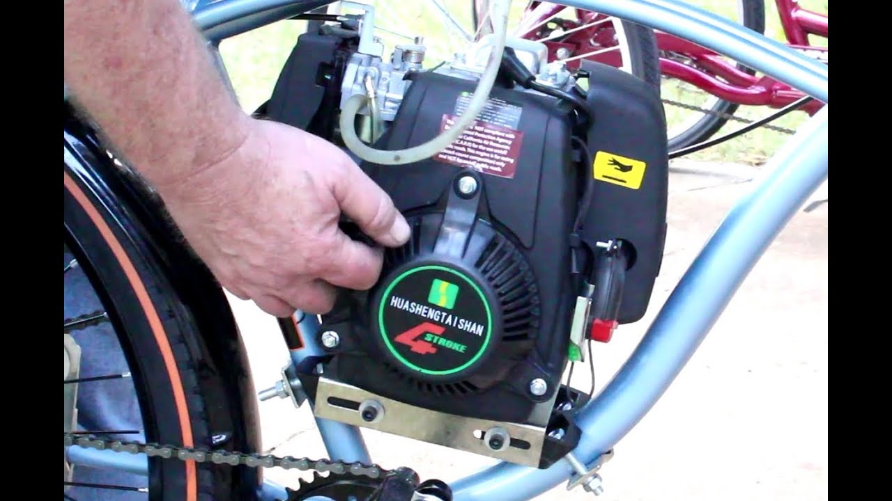 Unboxing 7G 4 Stroke Motorized Bicycle Motor Kit