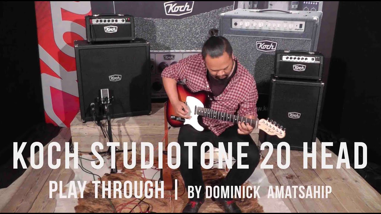 Koch Studiotone 20 demo by Dominick Amatsahip: Watch the Studio-Grade Tones!