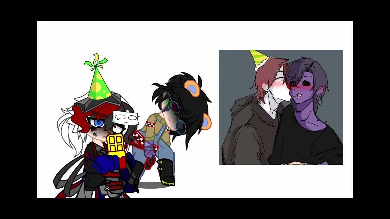 Fnaf react to cursed ships (part two fanf sister location)