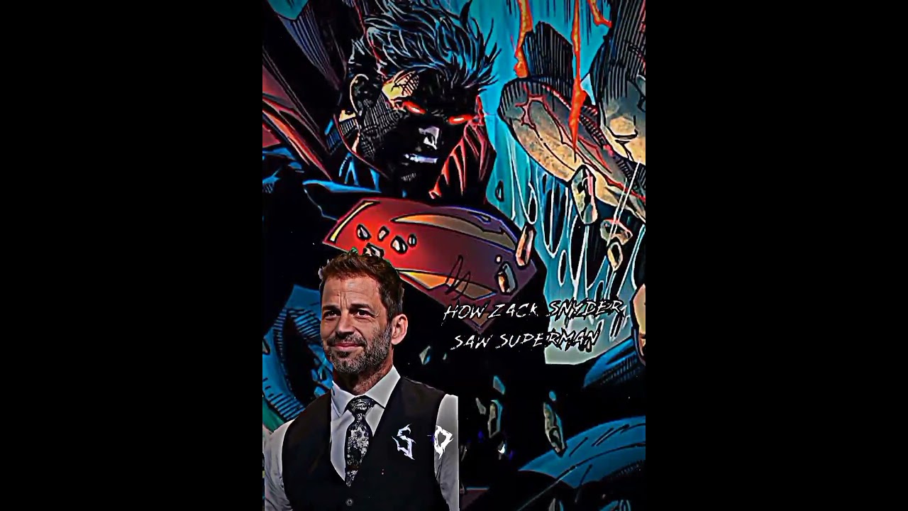 How Zack Synder saw Superman vs James Gunn #marvel #dc #shorts #superman #dccomics #shorts #viral