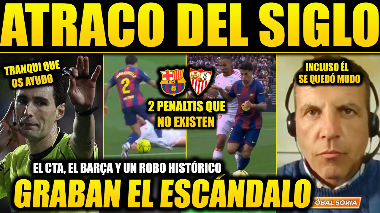 EL BARÇA ATRACA AL SEVILLA ¡TODAS LAS IMÁGENES DE LA VERGÜENZA MUNDIAL! CRISTÓBAL SORIA HUNDIDO