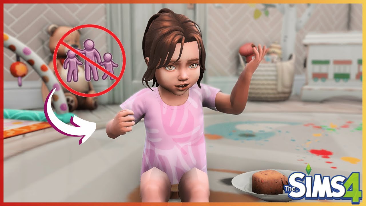 Qué Pasa Si Un INFANTE Crece Sin Atención?? | Sims 4 Experimento