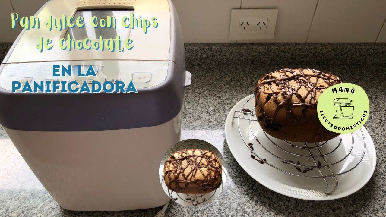 Pan Dulce con Chips de Chocolate en la Panificadora