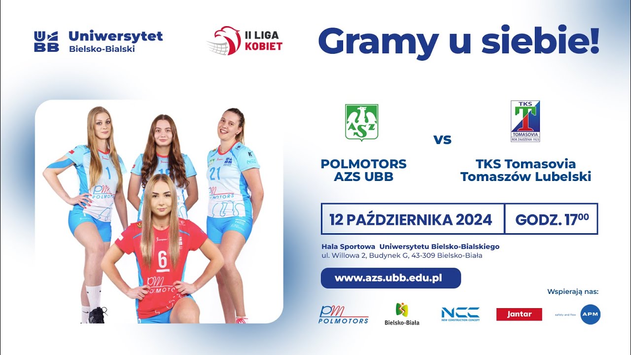 POLMOTORS KU AZS UBB vs. TKS Tomasovia Tomaszów Lubelski