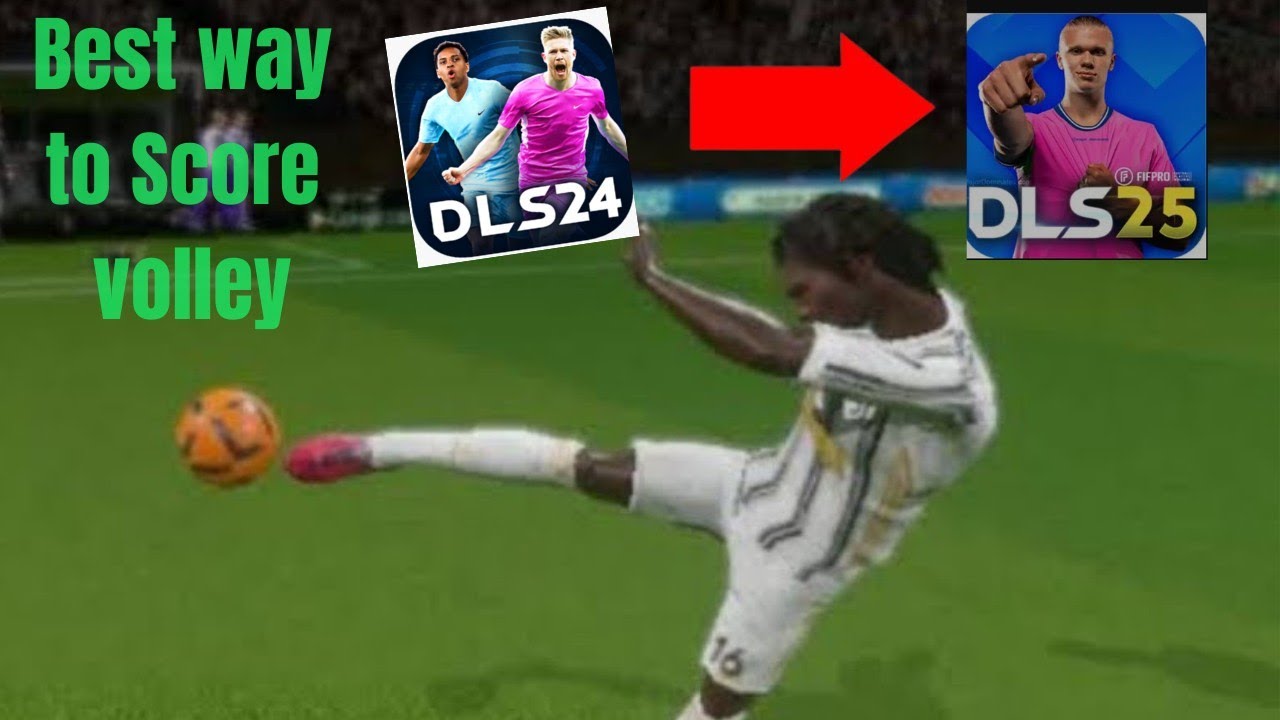 How To Score Volley In Dream League Soccer | DLS 24 Tips And Trick | DLS 25 New Update #dls24 #dls25